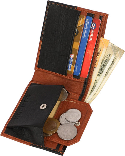 SAMTROH Formal Multicolor Artificial Leather Wallet