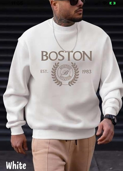 Boston Premium Winter Sweatshirt