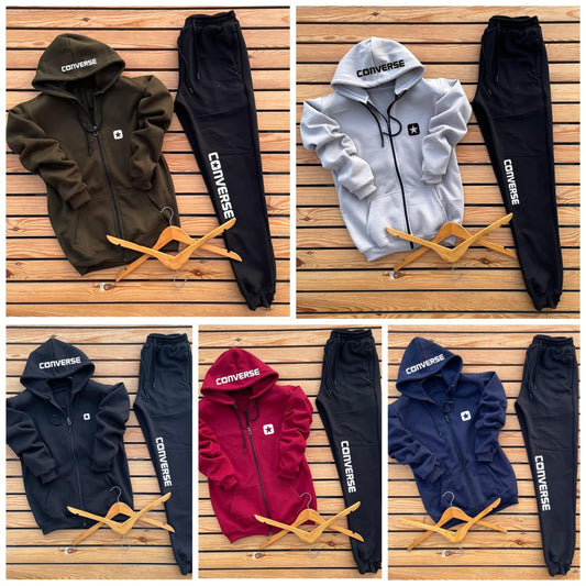 Converse Warm Fleece Hooded Tracksuit